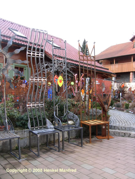 werkstatt Manfreds Gartentr&auml;ume Garten Kunst Dekoration Bild07